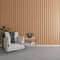 Ekena Millwork 48H x 1/4T Adjustable Wood Slat Wall Panel Kit w/ 4W Slats, Cherry contains 11 Slats SWW55X48X0250CH - alternate 1